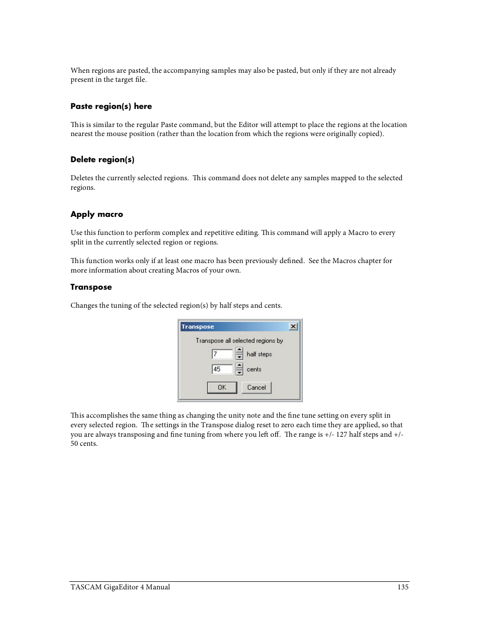 Tascam GigaStudio User Manual | Page 135 / 210