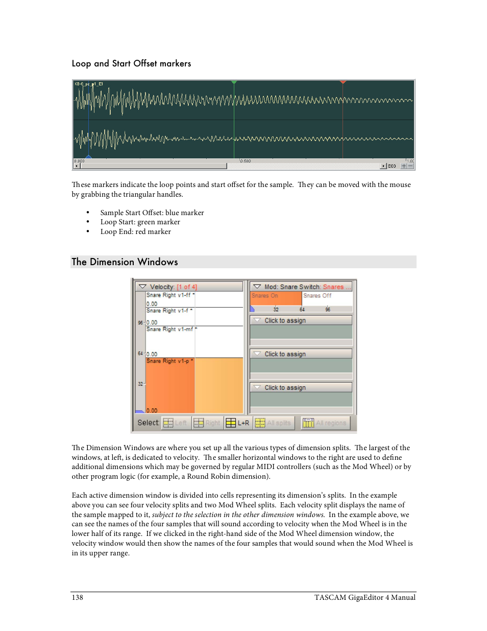 Tascam GigaStudio User Manual | Page 138 / 210