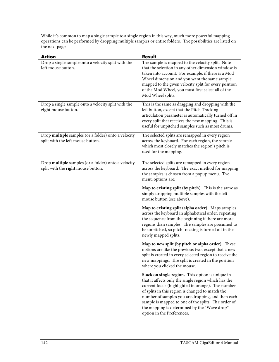 Tascam GigaStudio User Manual | Page 142 / 210