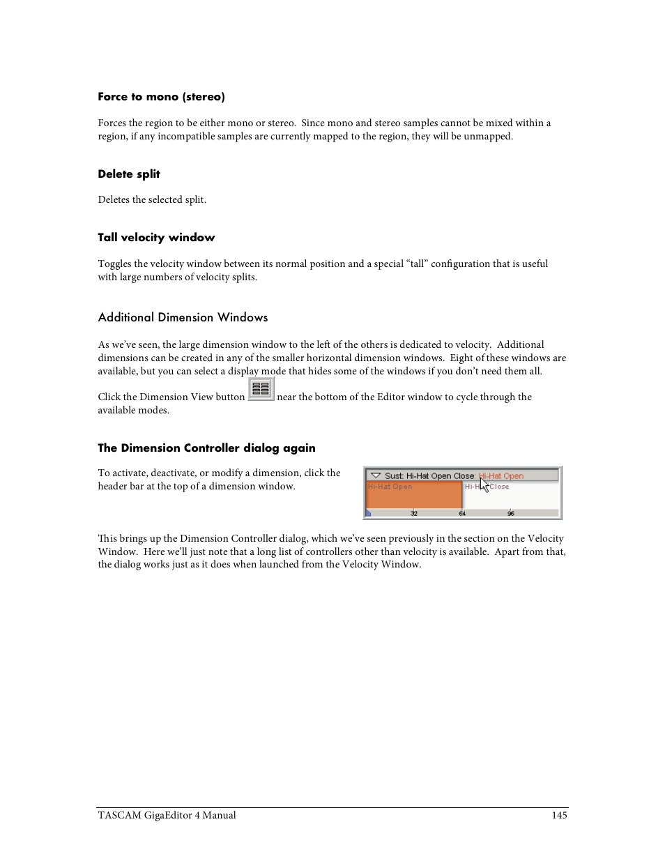 Tascam GigaStudio User Manual | Page 145 / 210