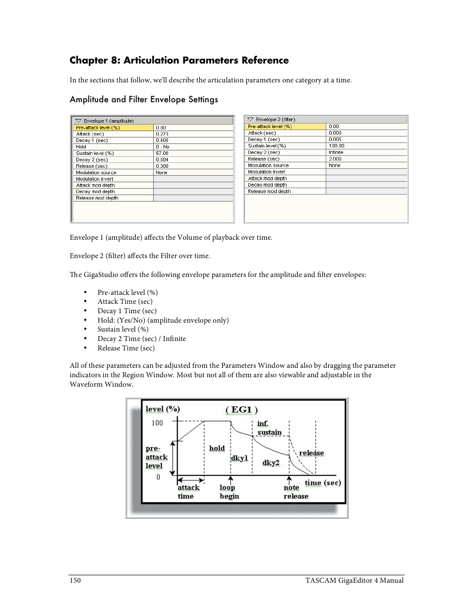 Tascam GigaStudio User Manual | Page 150 / 210