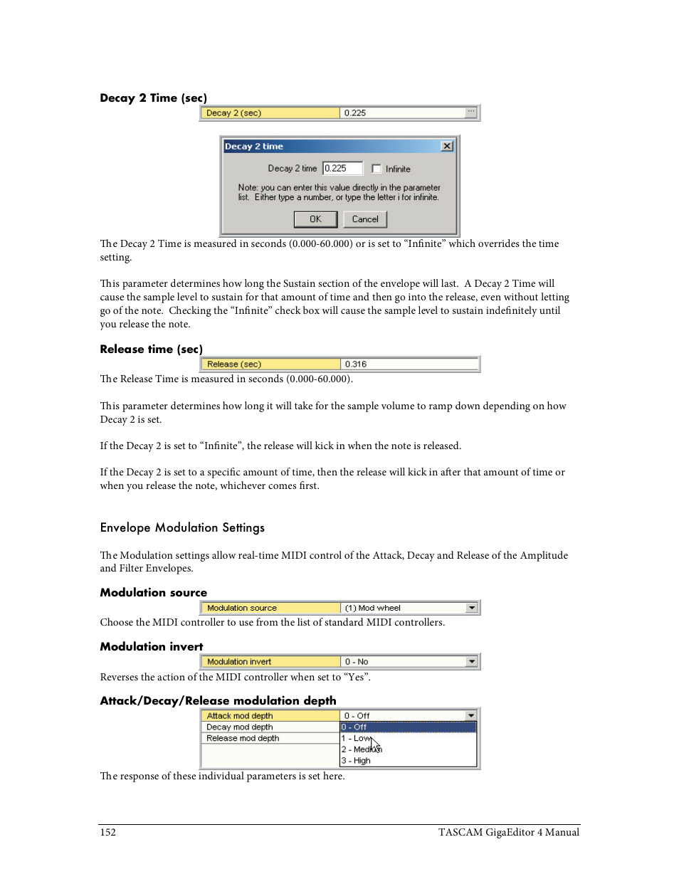 Tascam GigaStudio User Manual | Page 152 / 210