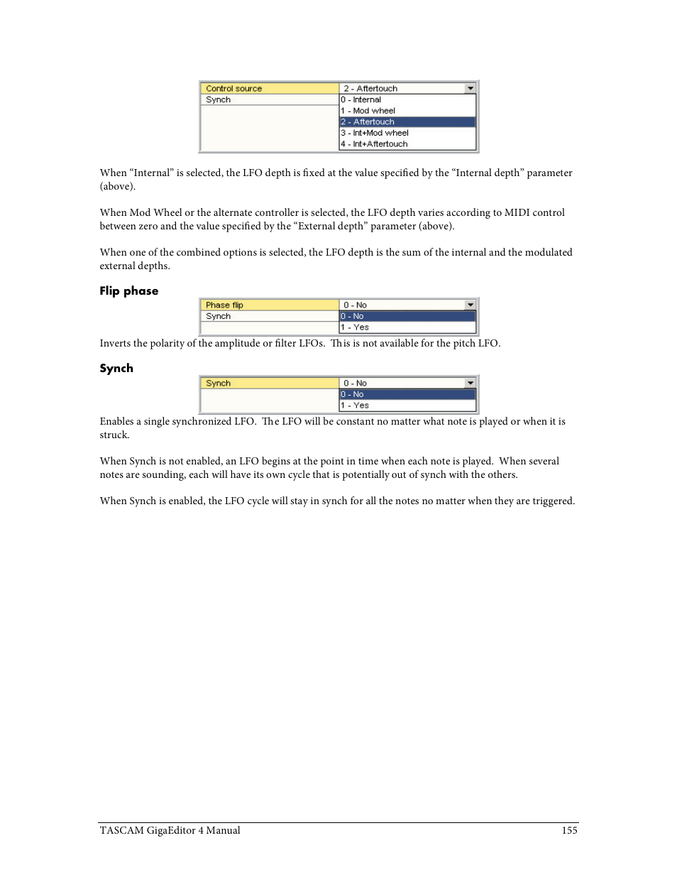 Tascam GigaStudio User Manual | Page 155 / 210