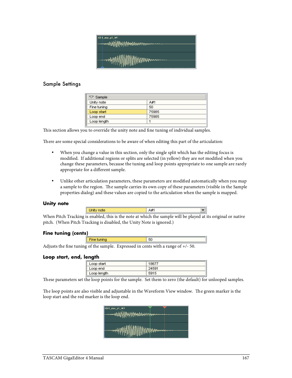 Tascam GigaStudio User Manual | Page 167 / 210