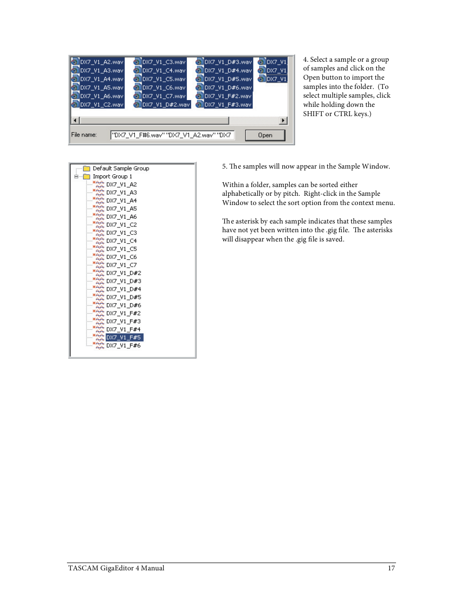 Tascam GigaStudio User Manual | Page 17 / 210