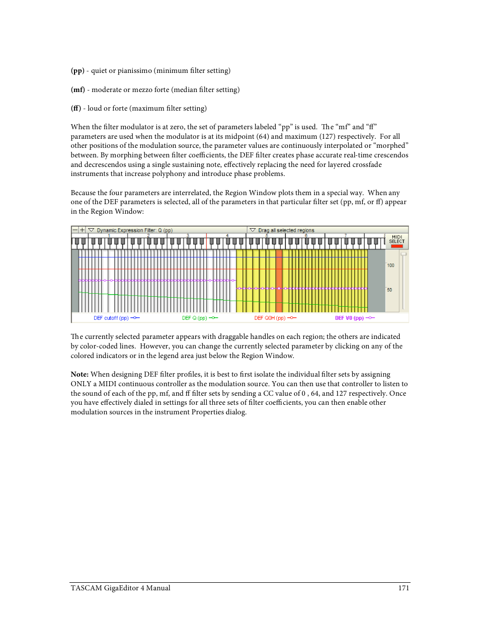 Tascam GigaStudio User Manual | Page 171 / 210