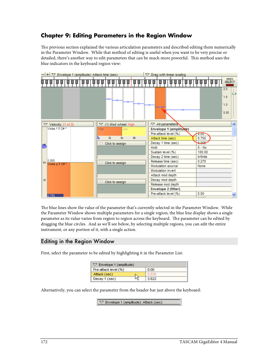Tascam GigaStudio User Manual | Page 172 / 210