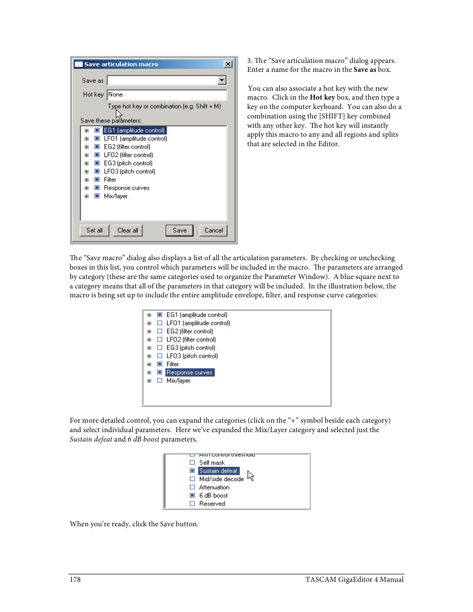 Tascam GigaStudio User Manual | Page 178 / 210