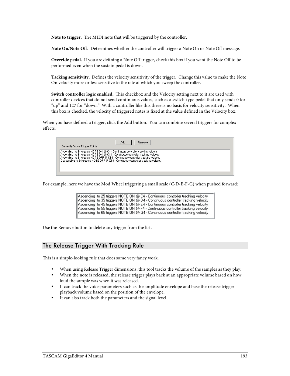 Tascam GigaStudio User Manual | Page 193 / 210