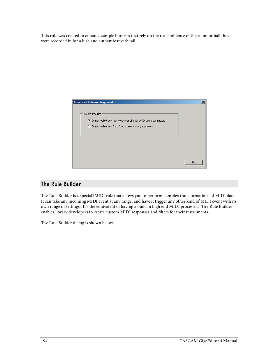 Tascam GigaStudio User Manual | Page 194 / 210