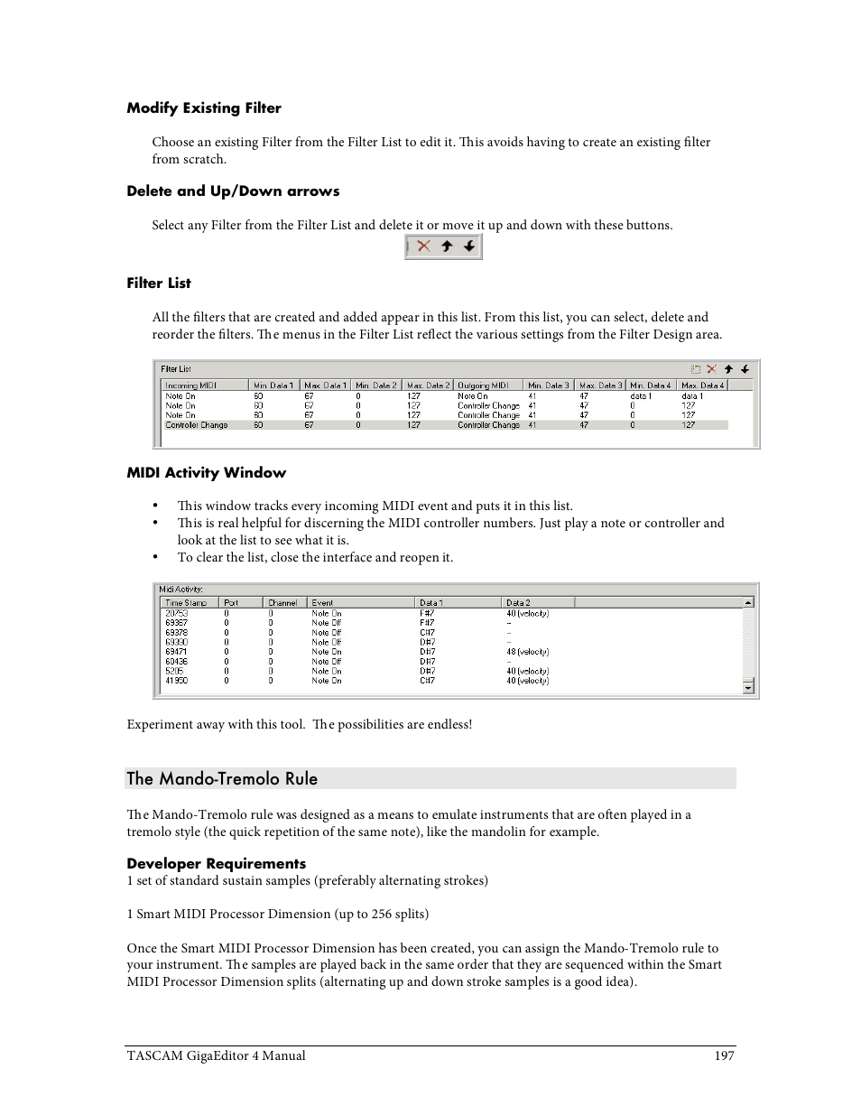 Tascam GigaStudio User Manual | Page 197 / 210