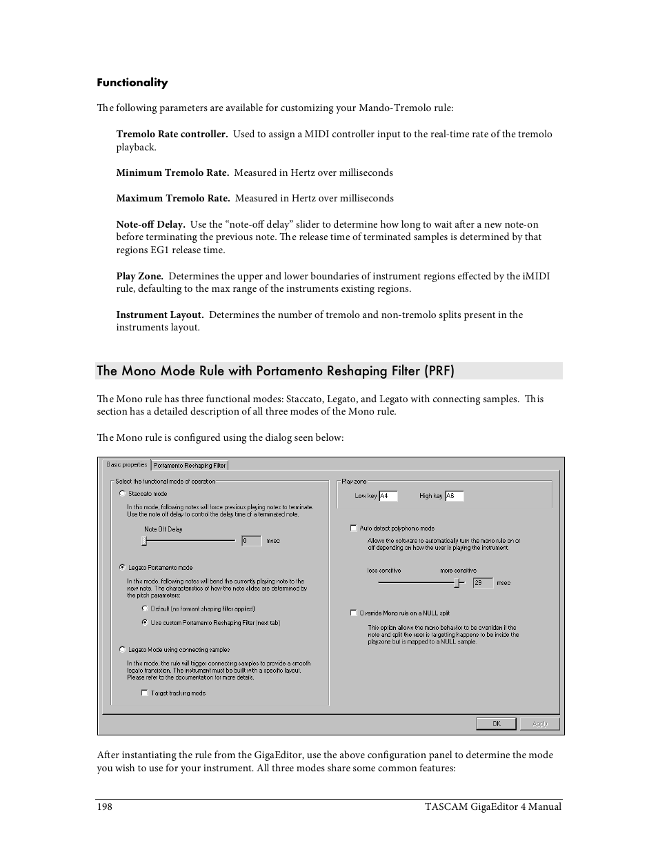 Tascam GigaStudio User Manual | Page 198 / 210