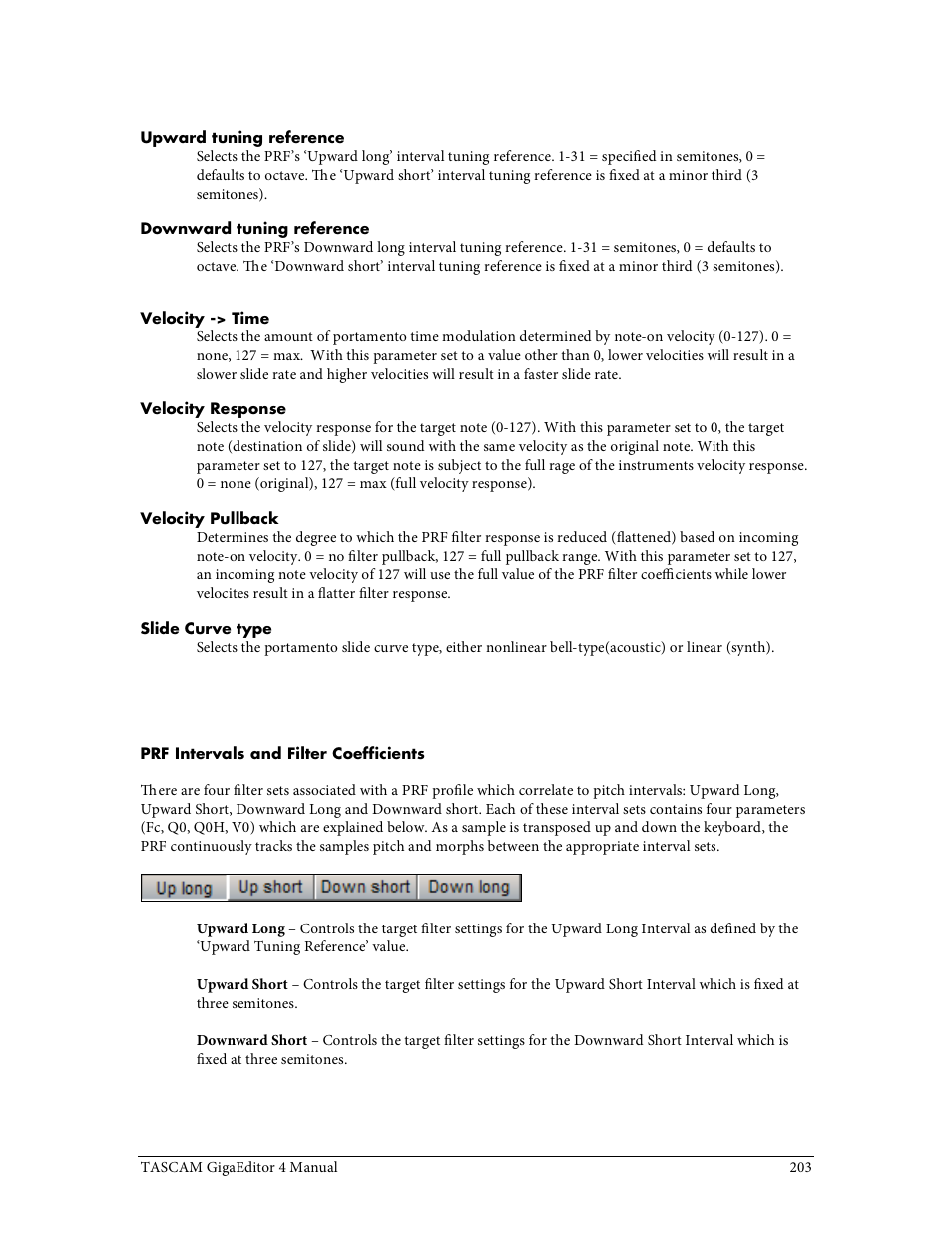 Tascam GigaStudio User Manual | Page 203 / 210