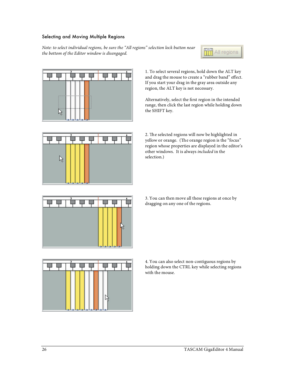 Tascam GigaStudio User Manual | Page 26 / 210