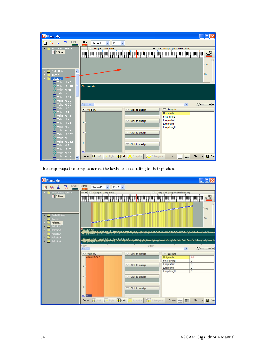 Tascam GigaStudio User Manual | Page 34 / 210