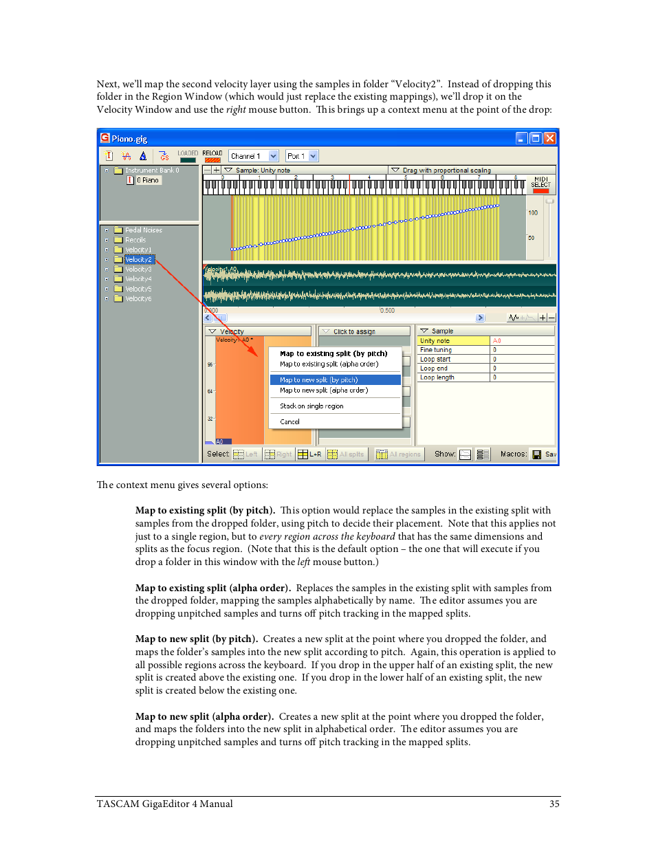 Tascam GigaStudio User Manual | Page 35 / 210