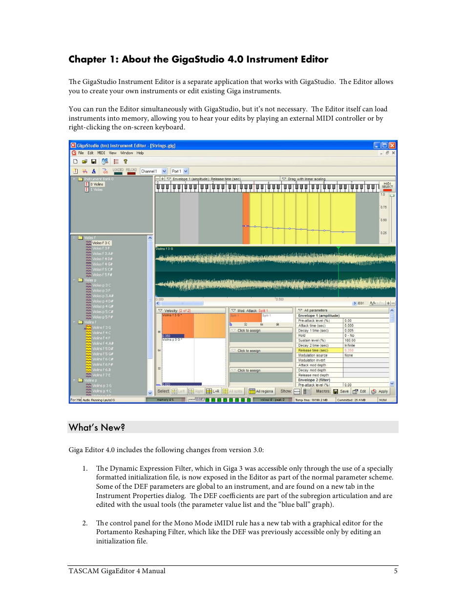 Tascam GigaStudio User Manual | Page 5 / 210