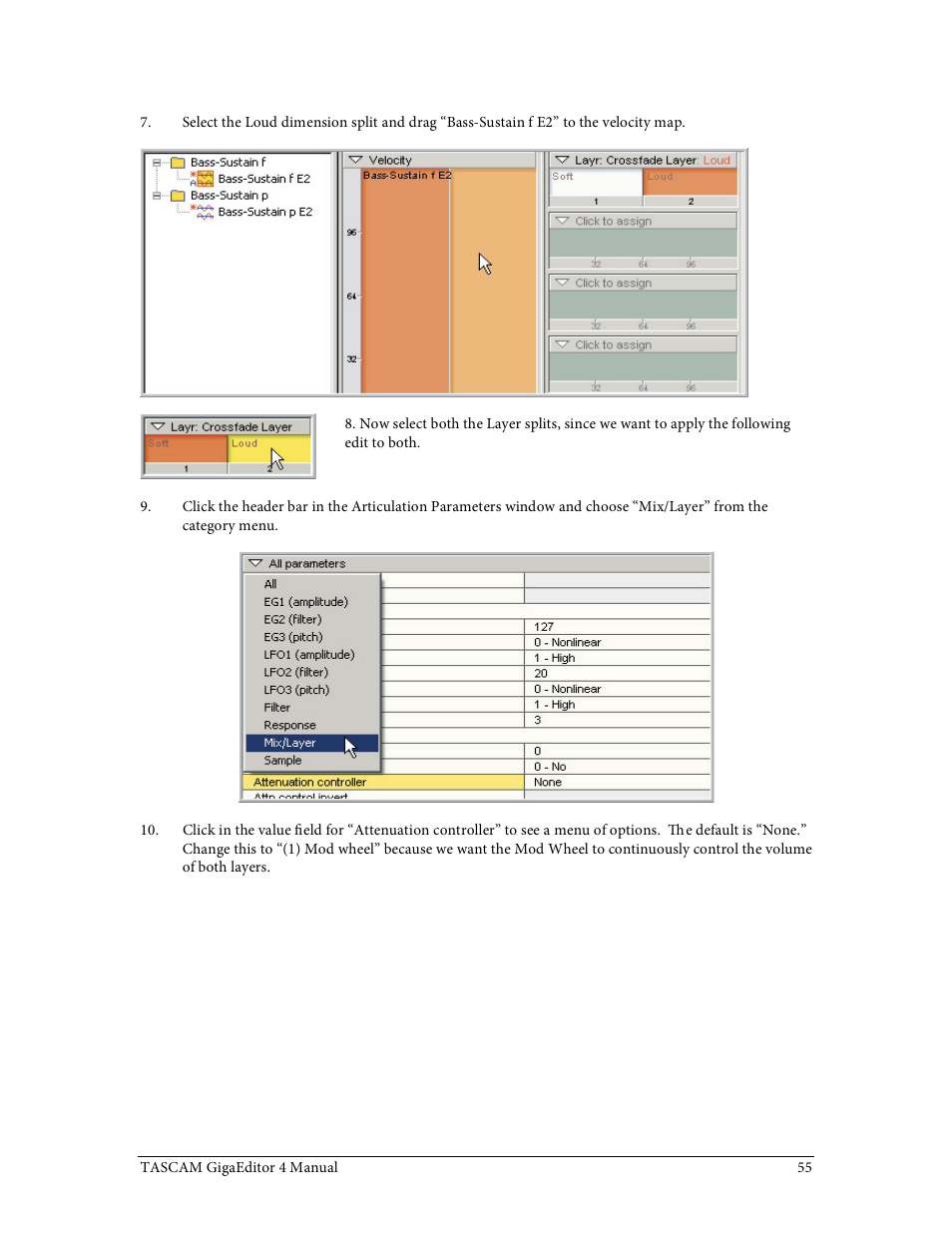 Tascam GigaStudio User Manual | Page 55 / 210