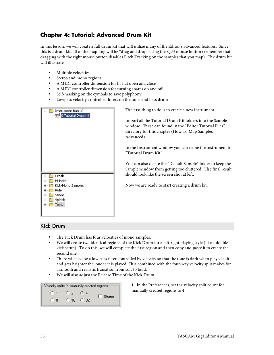 Tascam GigaStudio User Manual | Page 58 / 210