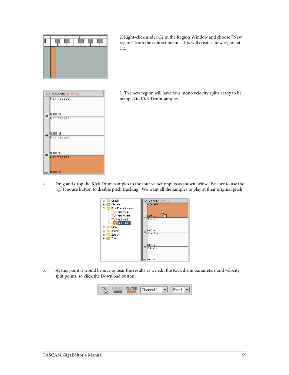 Tascam GigaStudio User Manual | Page 59 / 210