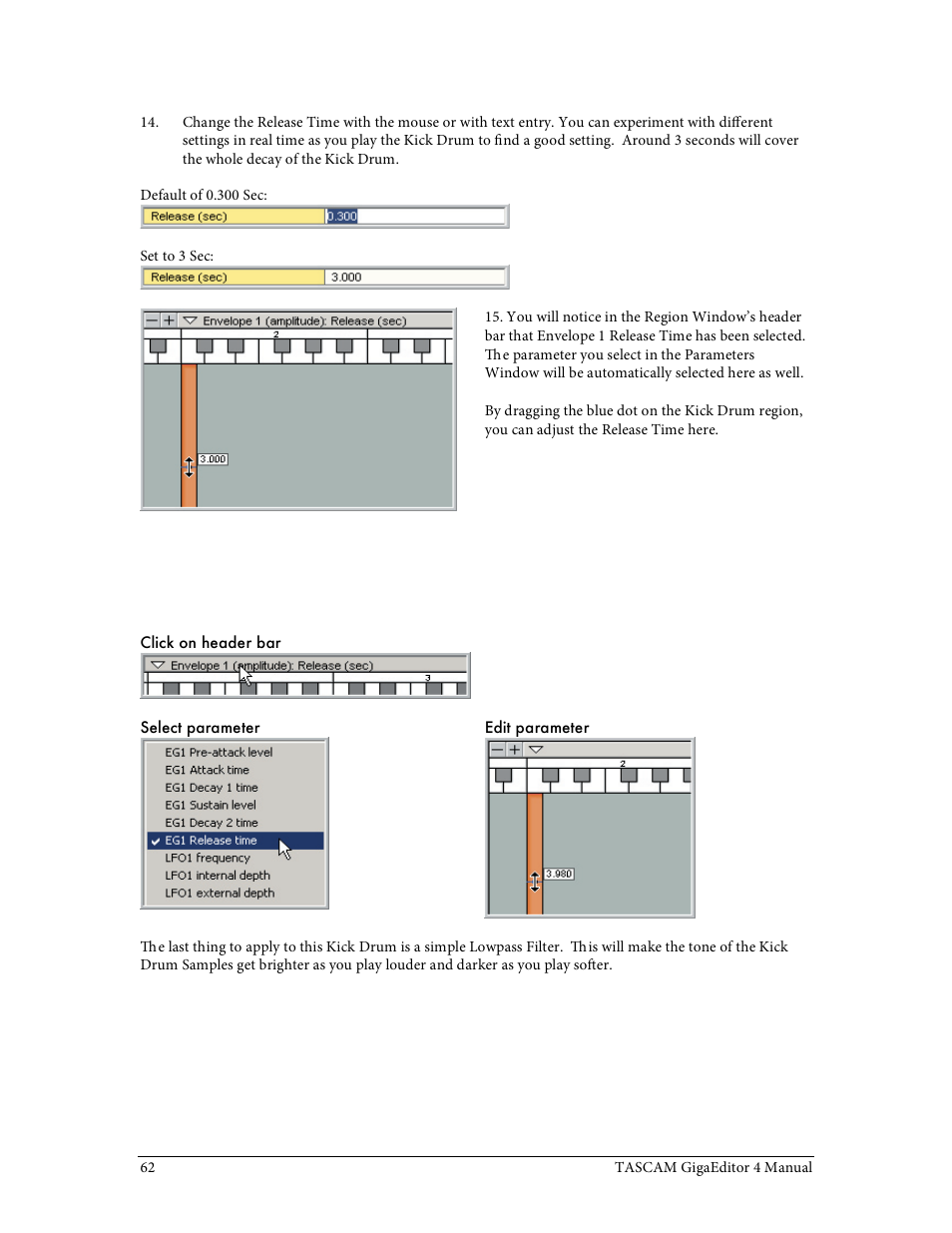 Tascam GigaStudio User Manual | Page 62 / 210