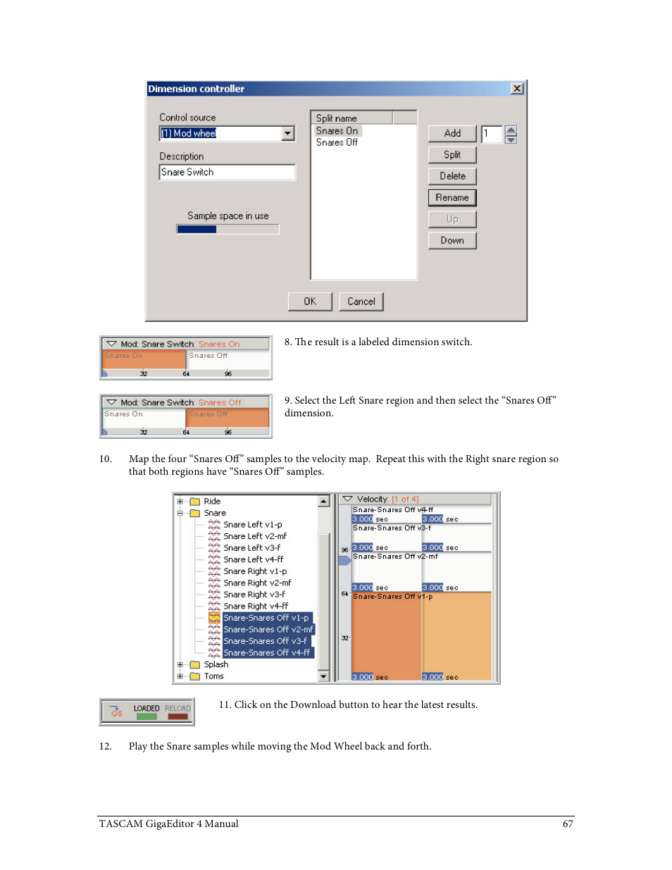 Tascam GigaStudio User Manual | Page 67 / 210