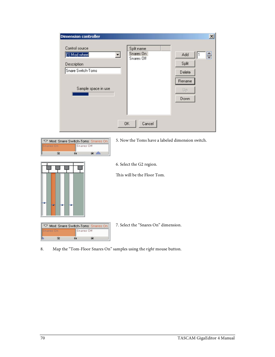 Tascam GigaStudio User Manual | Page 70 / 210