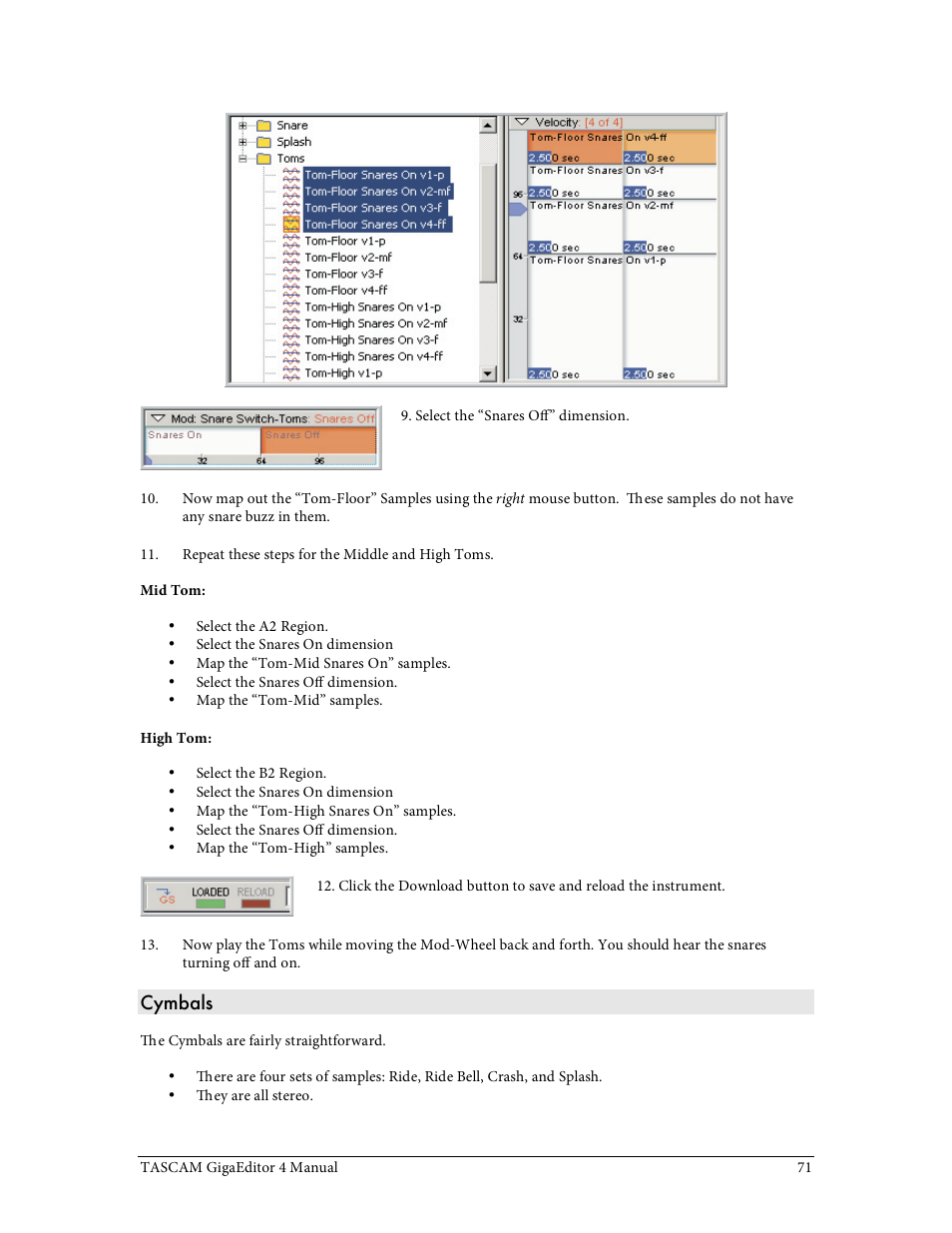 Tascam GigaStudio User Manual | Page 71 / 210