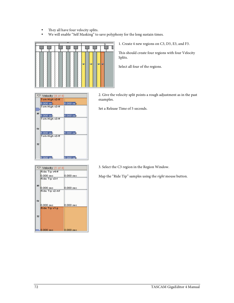 Tascam GigaStudio User Manual | Page 72 / 210
