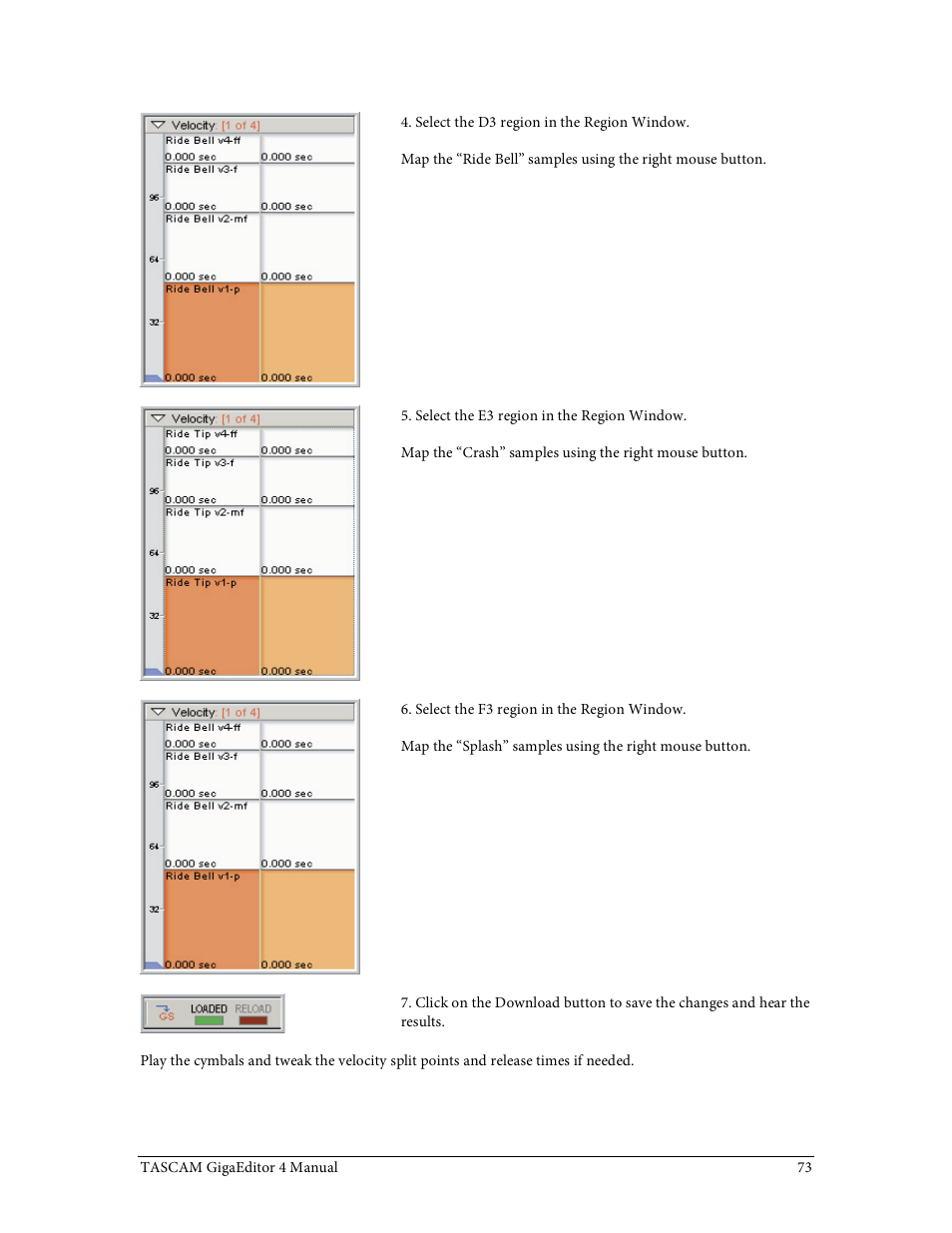 Tascam GigaStudio User Manual | Page 73 / 210