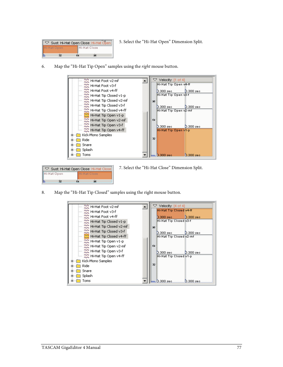 Tascam GigaStudio User Manual | Page 77 / 210