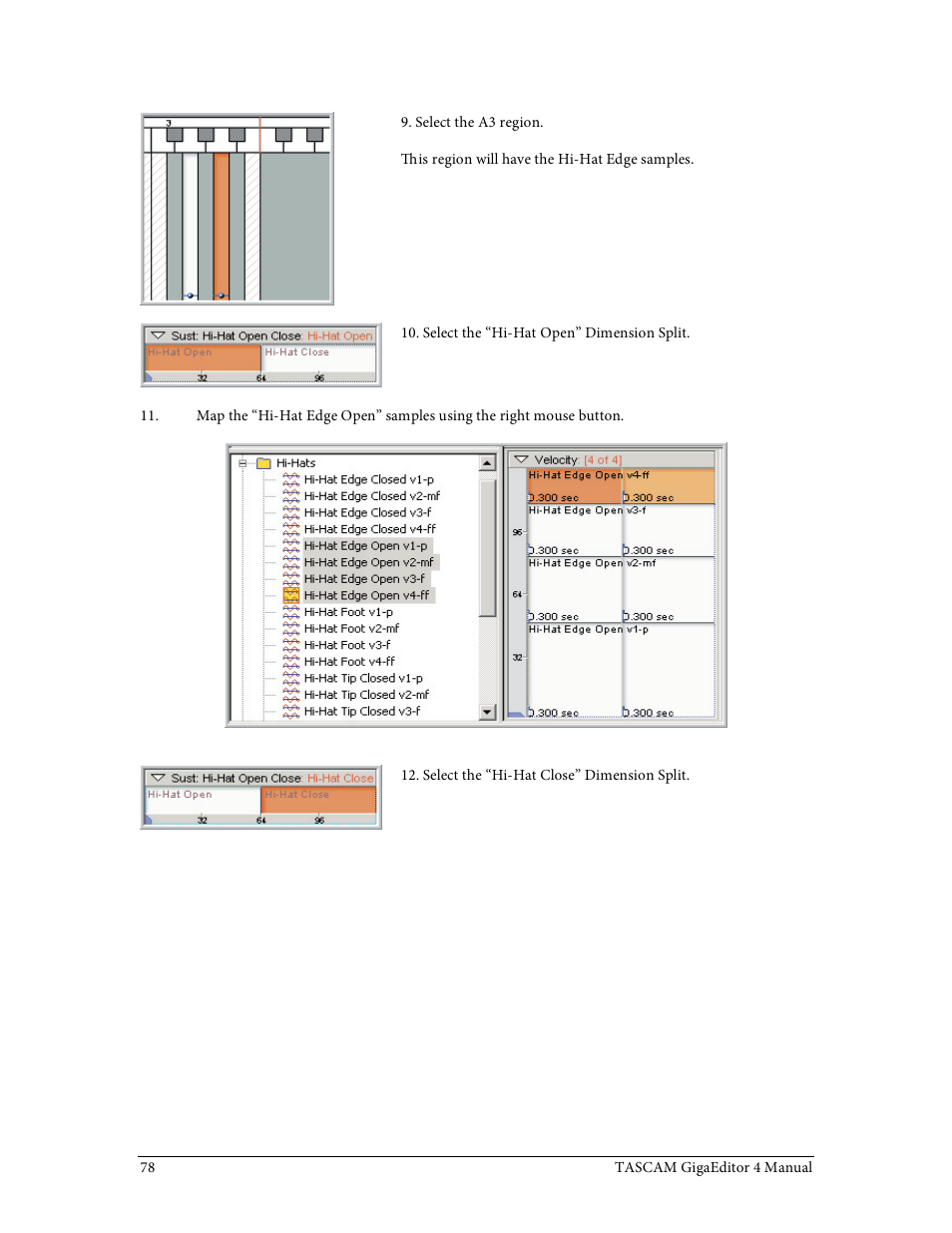 Tascam GigaStudio User Manual | Page 78 / 210