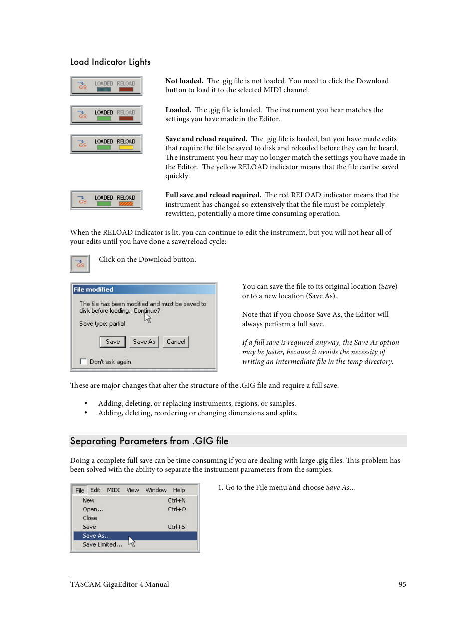 Tascam GigaStudio User Manual | Page 95 / 210