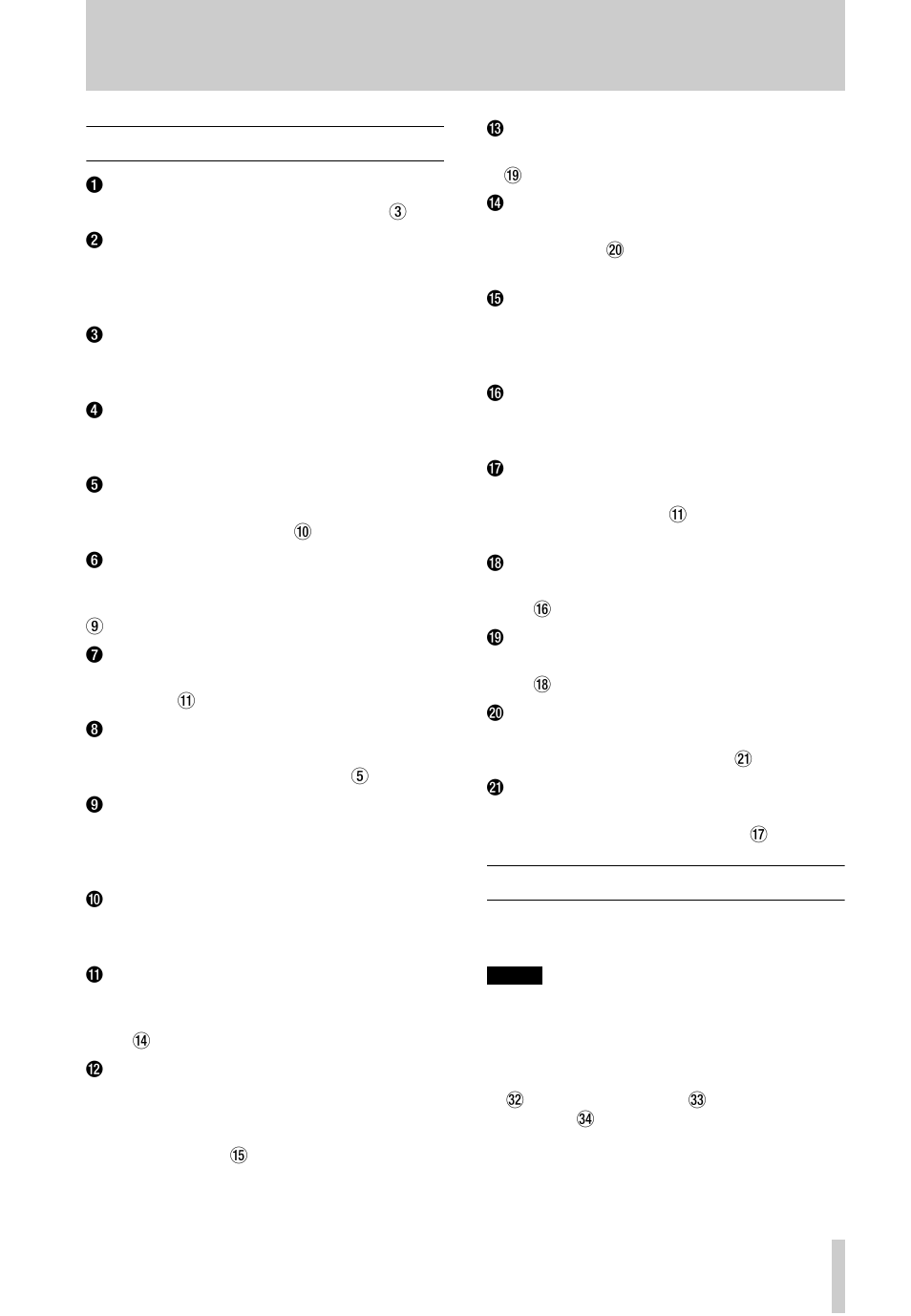 13 2.3 remote control unit, 4 connections | Tascam CD-RW2000 User Manual | Page 13 / 32