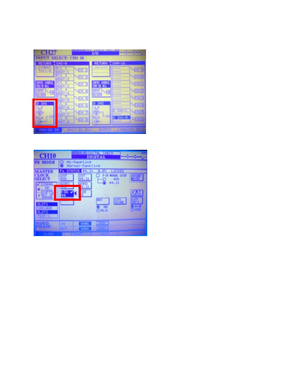 Word clock | Tascam Digi 001 User Manual | Page 2 / 12