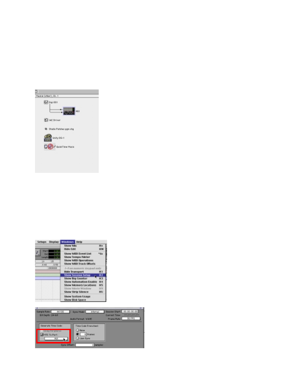 Dm-24 hui emulation with pro tools | Tascam Digi 001 User Manual | Page 8 / 12