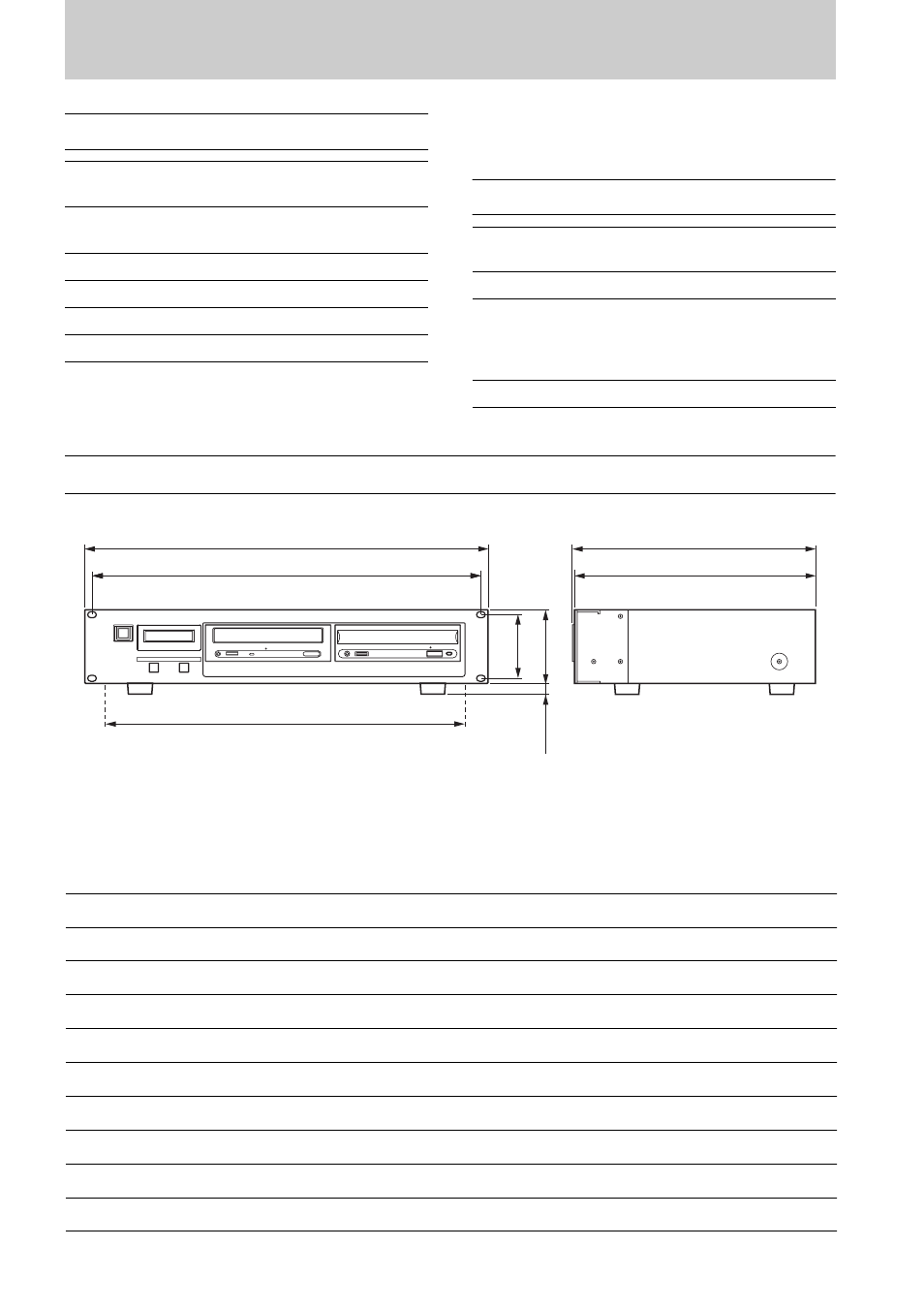 9 - specifications, Teac corporation | Tascam CD-D4000 MKII User Manual | Page 12 / 12