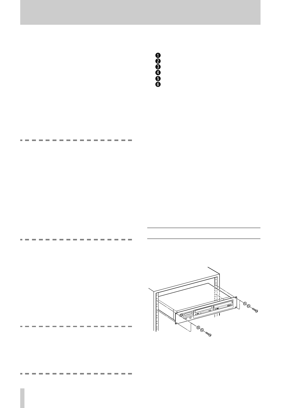 1 - introduction | Tascam CD-D4000 MKII User Manual | Page 4 / 12