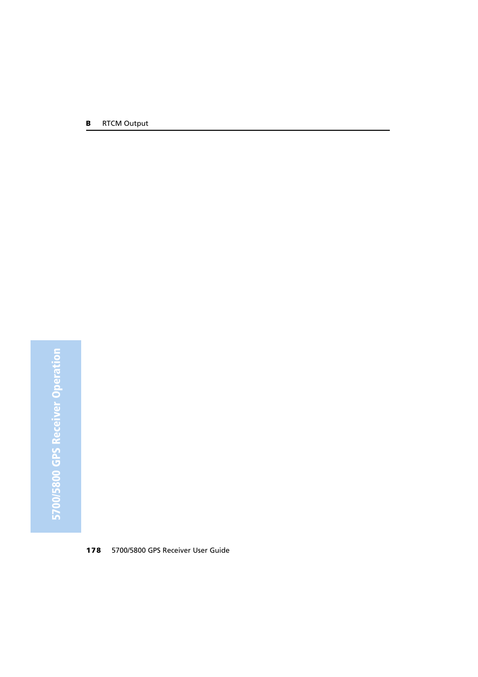 Trimble Outdoors 5700/5800 User Manual | Page 190 / 208