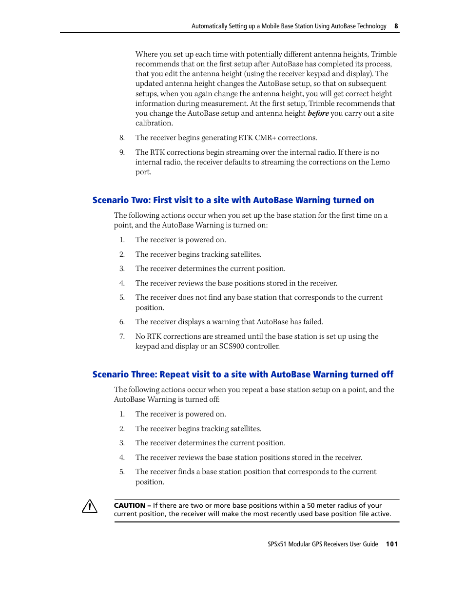 Trimble Outdoors SPSX51 User Manual | Page 103 / 188