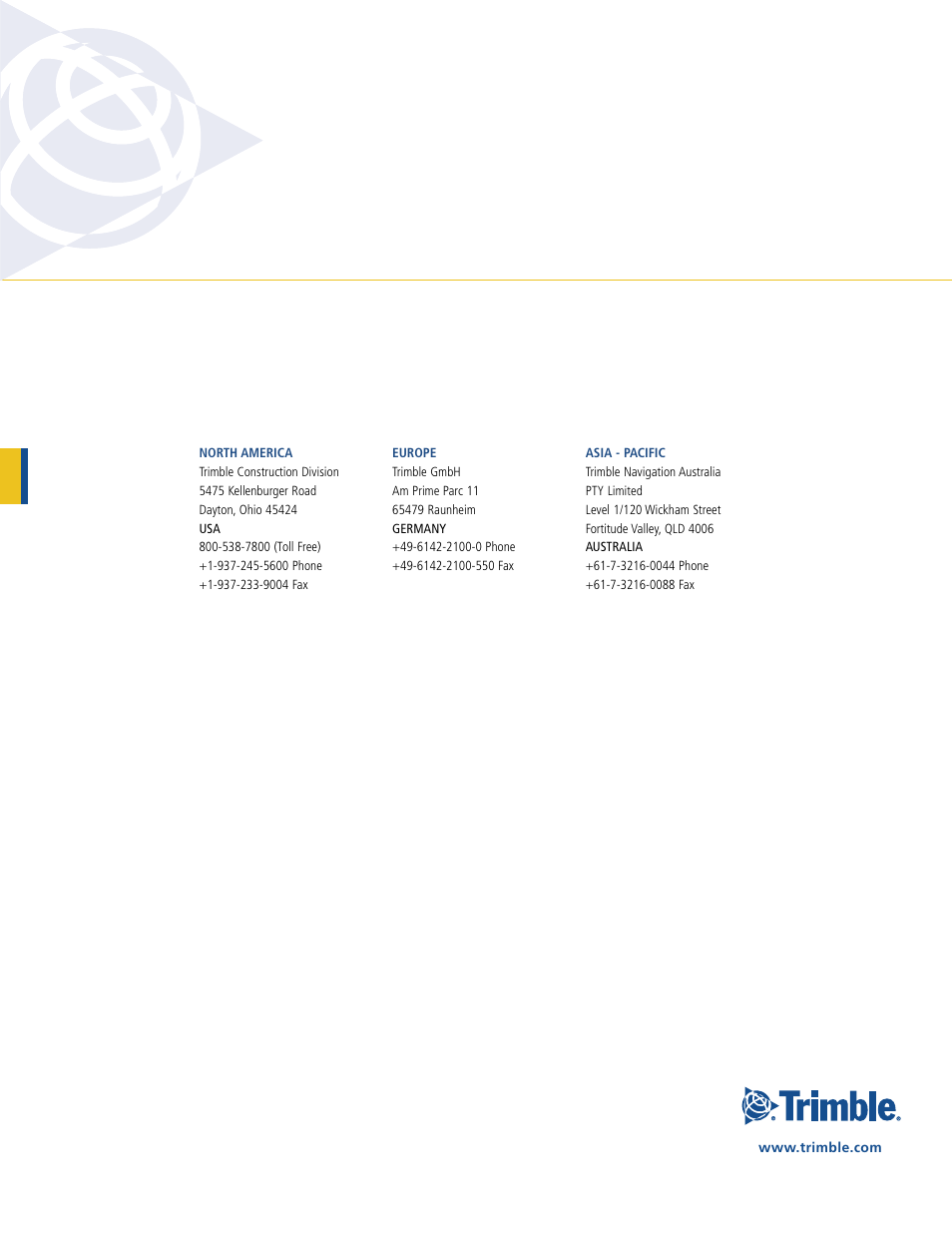 Trimble Outdoors SPSX51 User Manual | Page 188 / 188