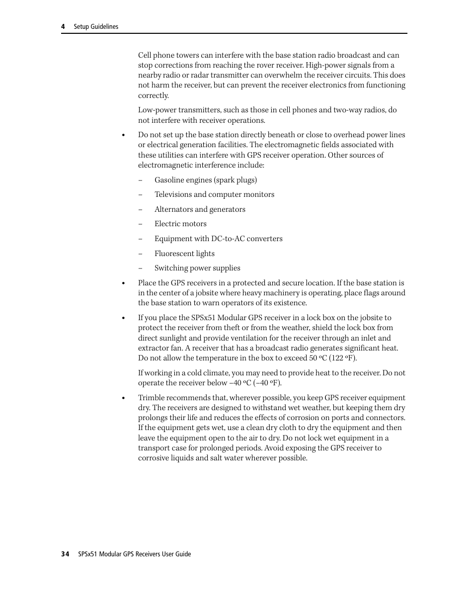 Trimble Outdoors SPSX51 User Manual | Page 36 / 188