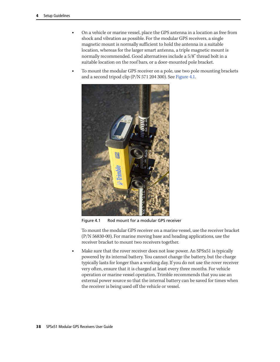 Trimble Outdoors SPSX51 User Manual | Page 40 / 188