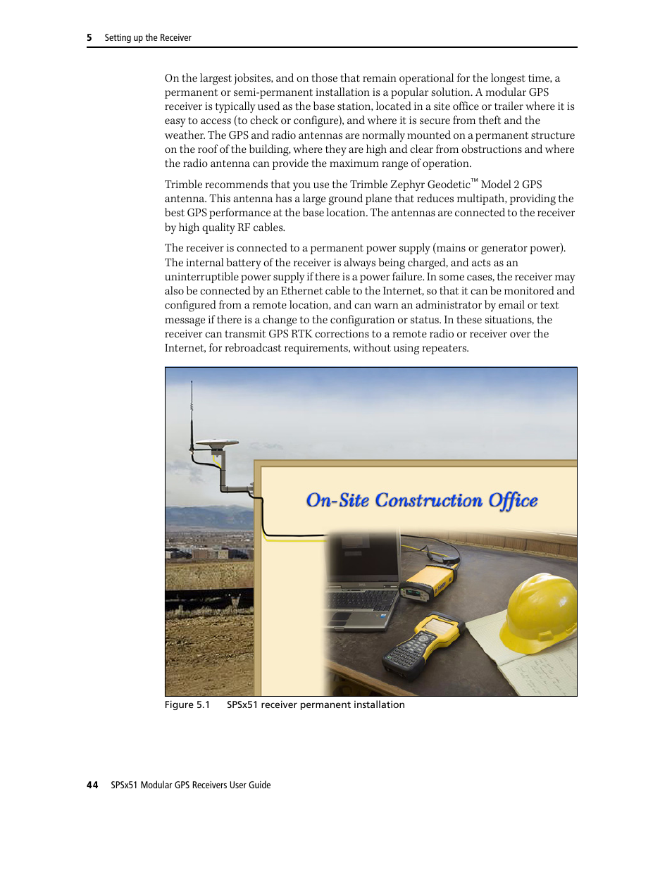 Trimble Outdoors SPSX51 User Manual | Page 46 / 188