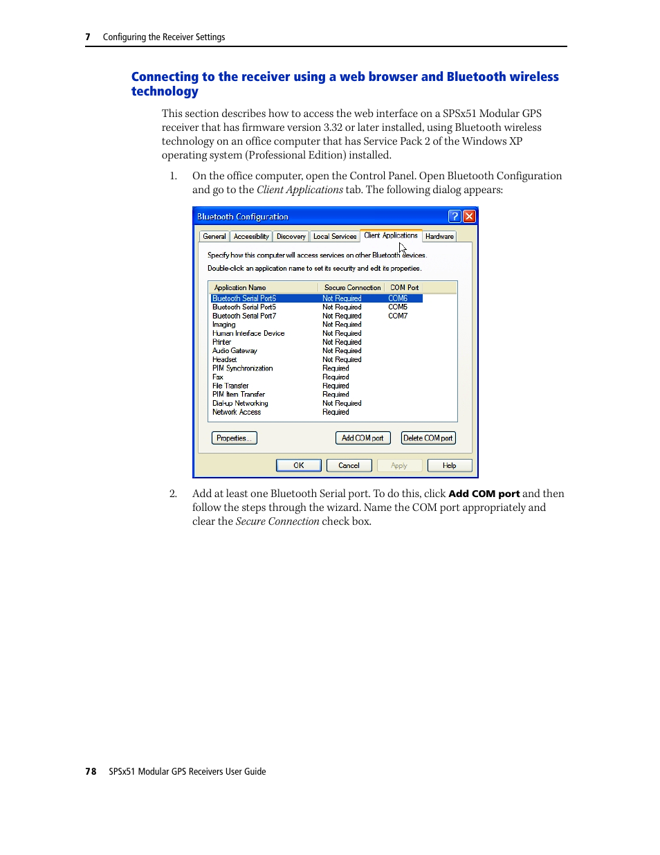 Trimble Outdoors SPSX51 User Manual | Page 80 / 188