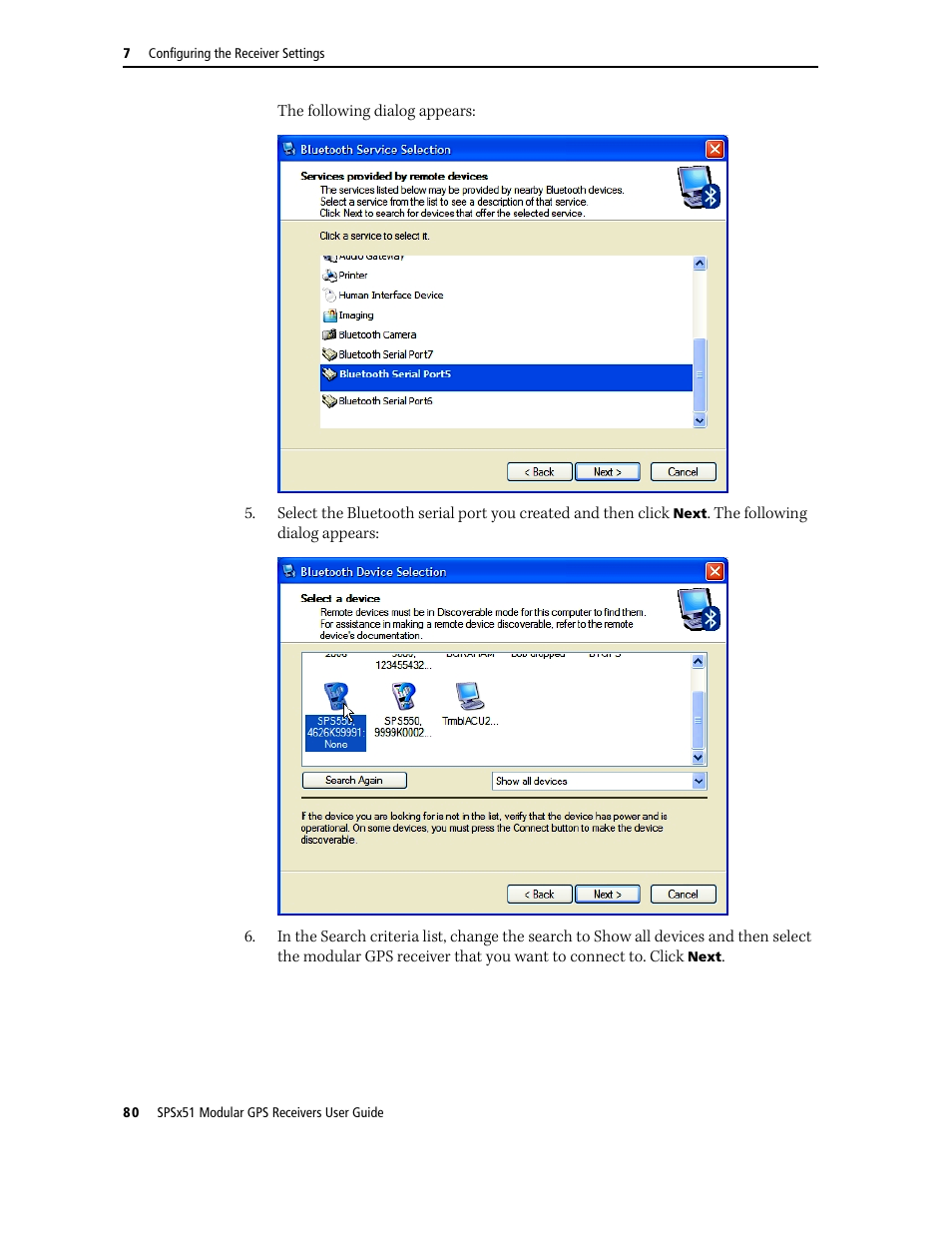 Trimble Outdoors SPSX51 User Manual | Page 82 / 188