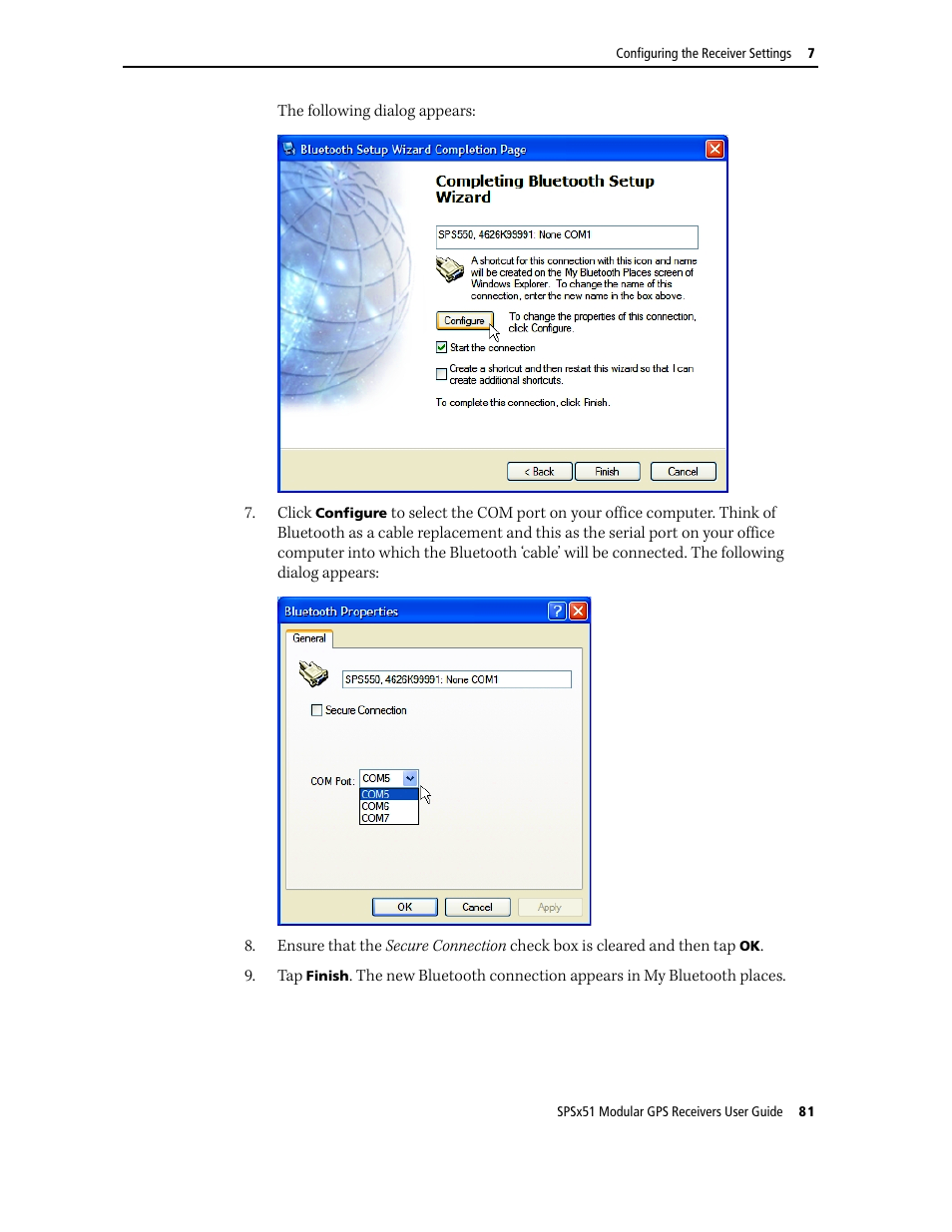 Trimble Outdoors SPSX51 User Manual | Page 83 / 188