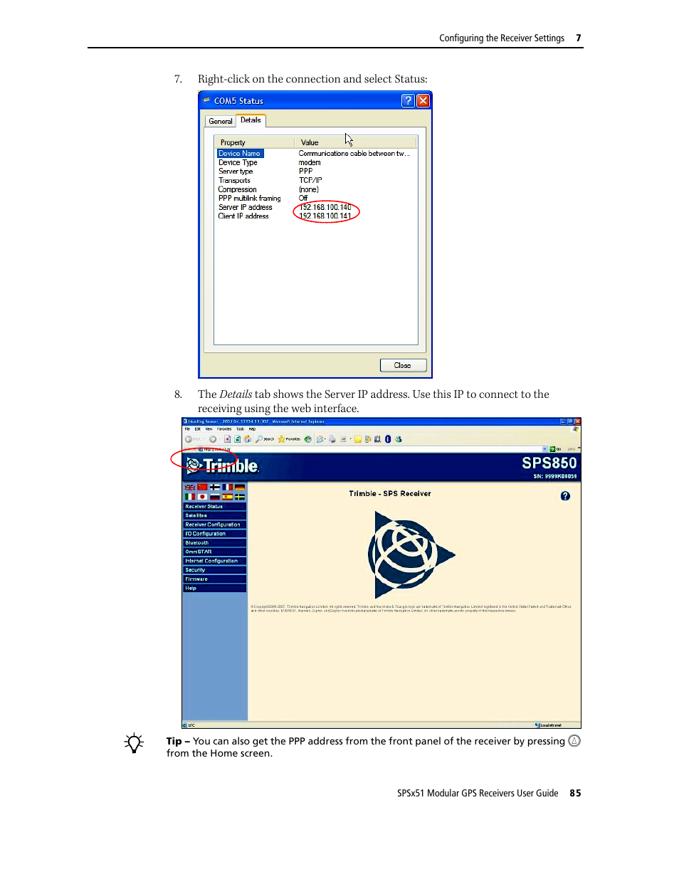 Trimble Outdoors SPSX51 User Manual | Page 87 / 188