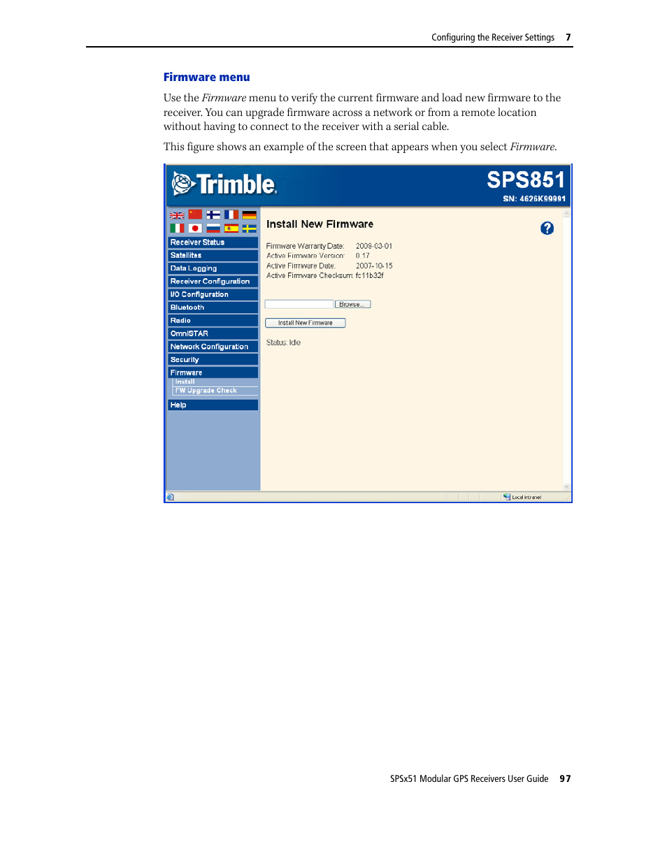 Trimble Outdoors SPSX51 User Manual | Page 99 / 188