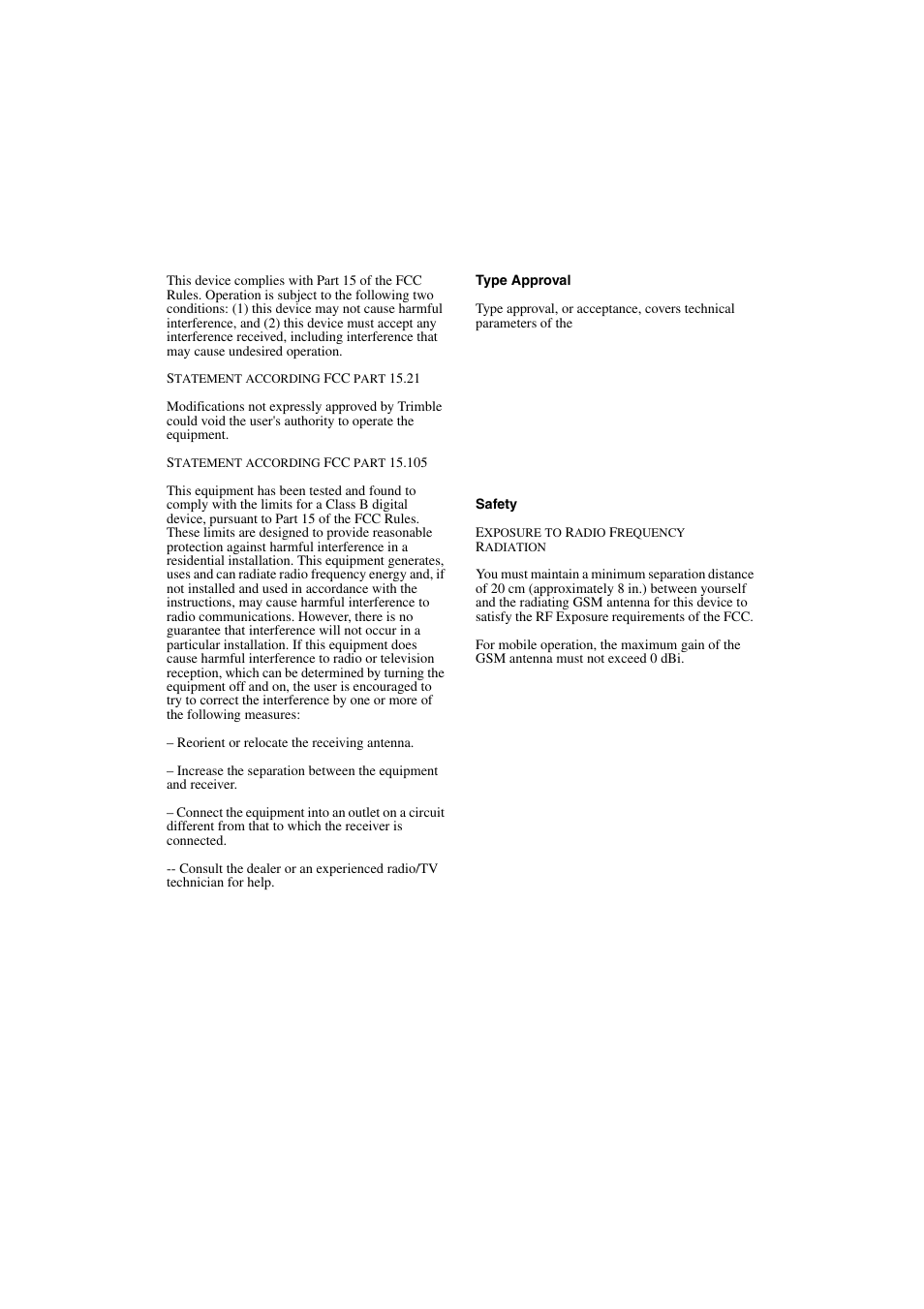 Trimble Outdoors R7 User Manual | Page 4 / 222